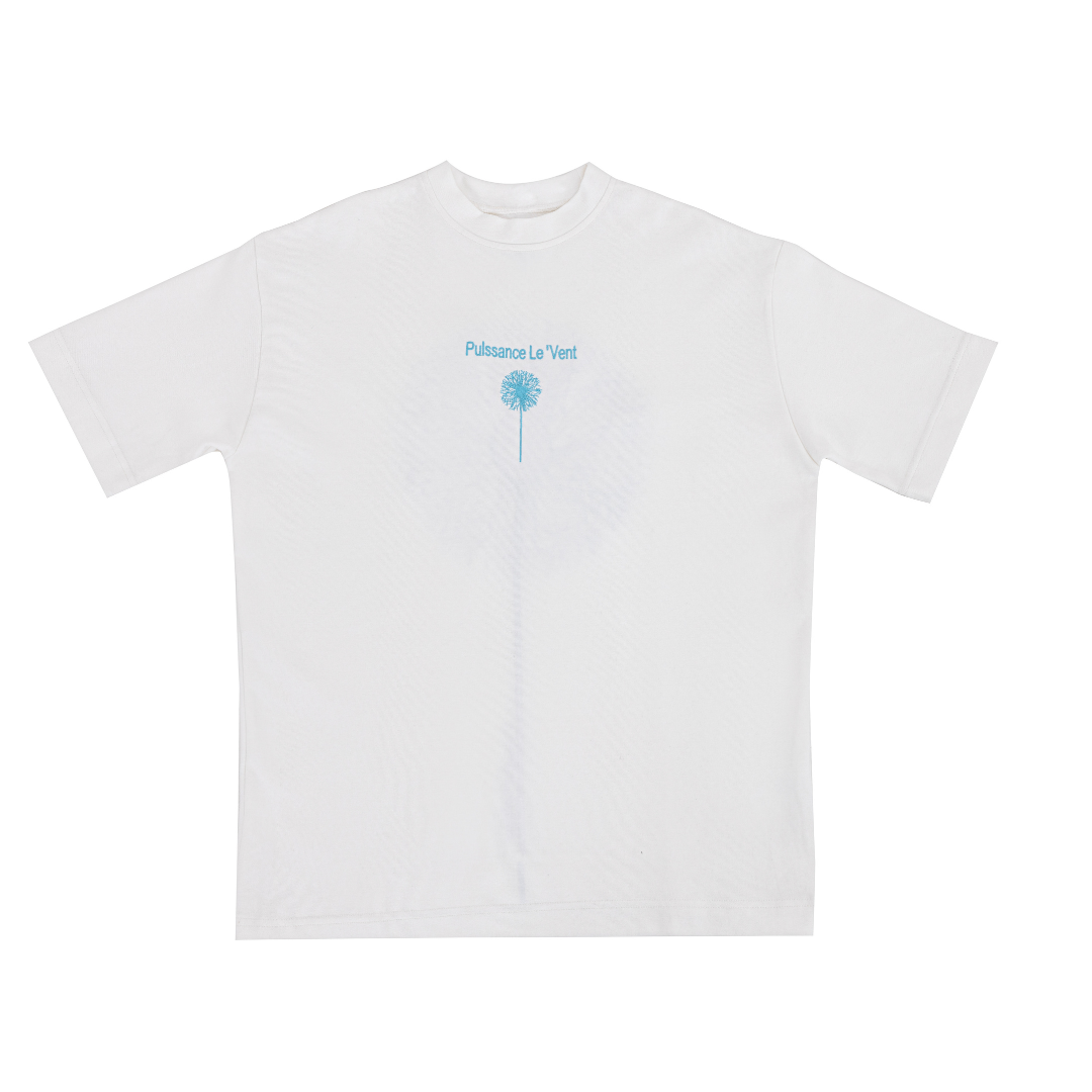 Limited Edition Perlweiß mit Tiffany Akzent | T-Shirt