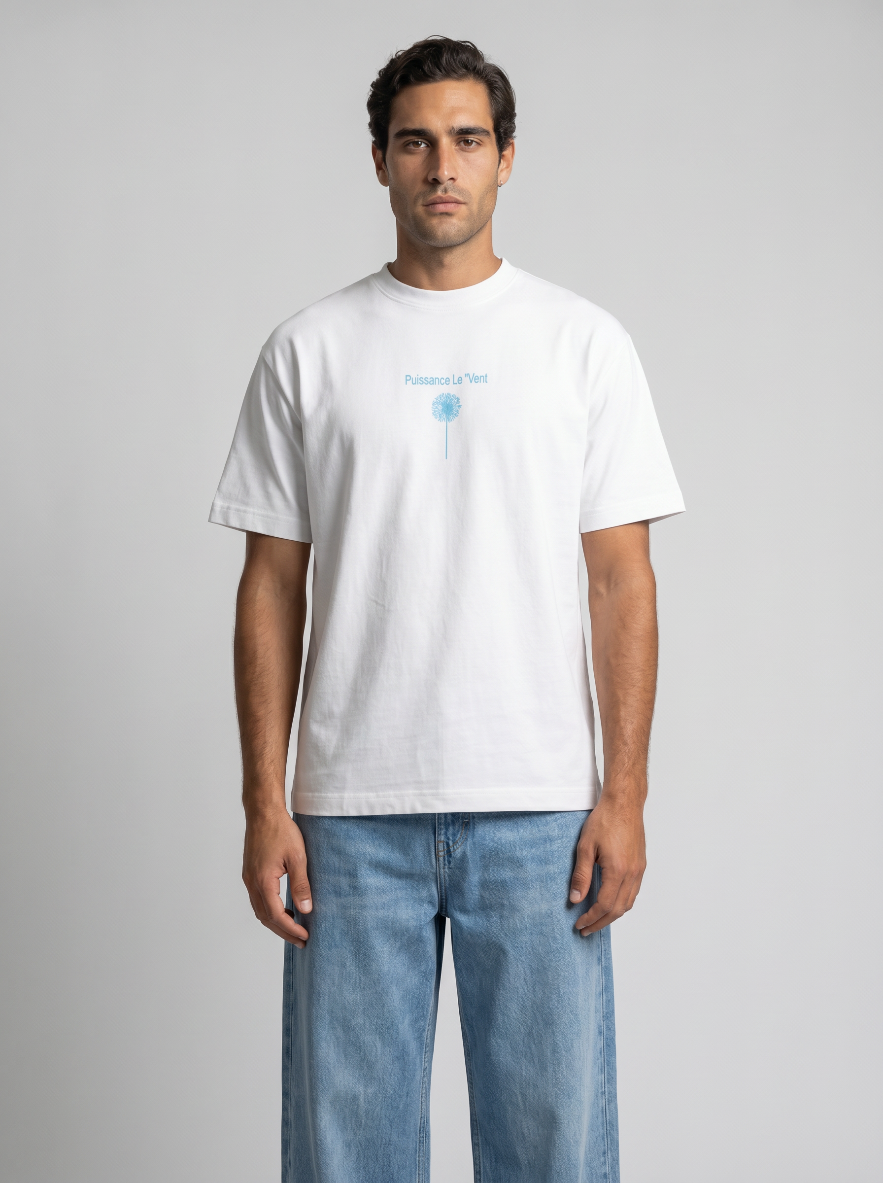 Limited Edition Perlweiß mit Tiffany Akzent | T-Shirt